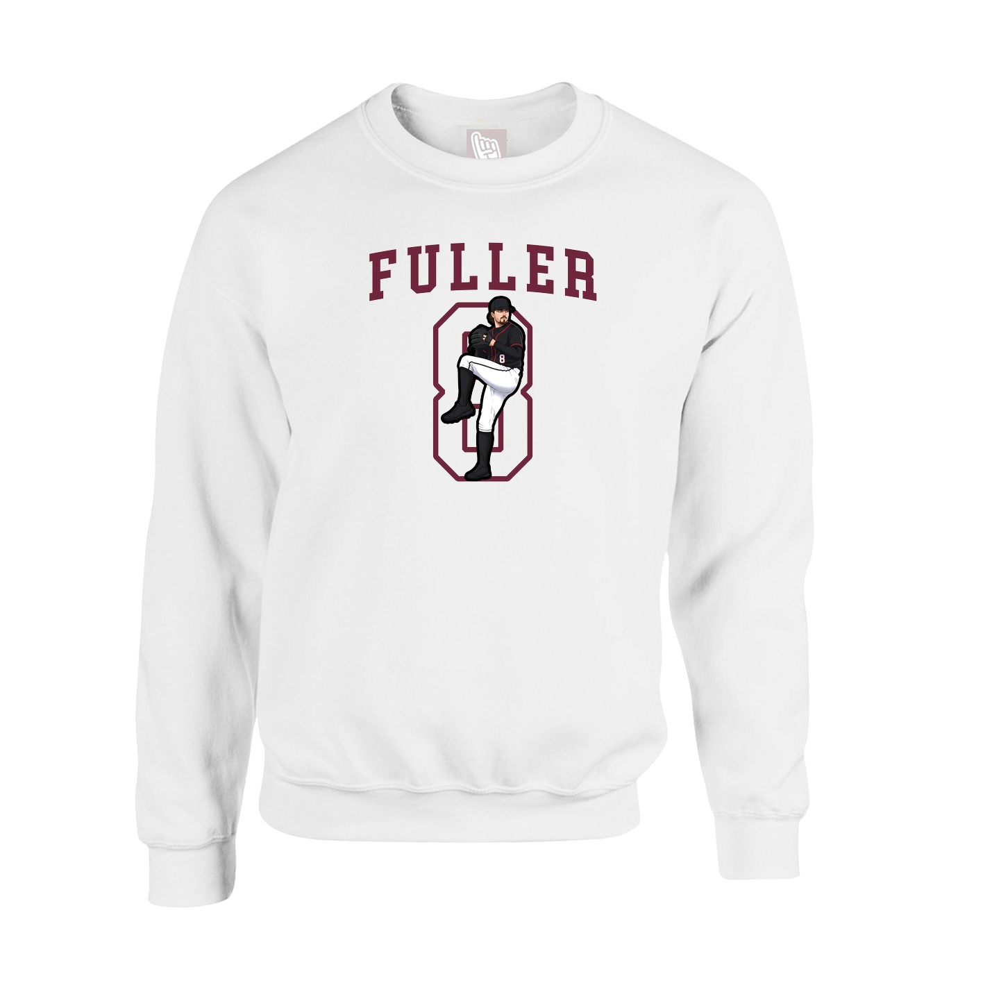 Fleece Crew — Shirsey in White