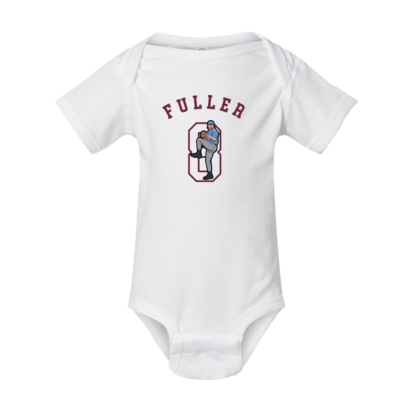 Baby Onesie — Shirsey Arch in White