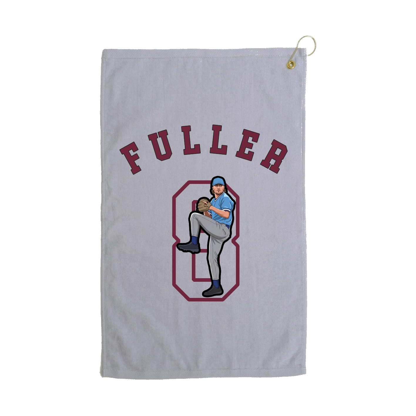 Golf Towel — Shirsey Arch in Grey