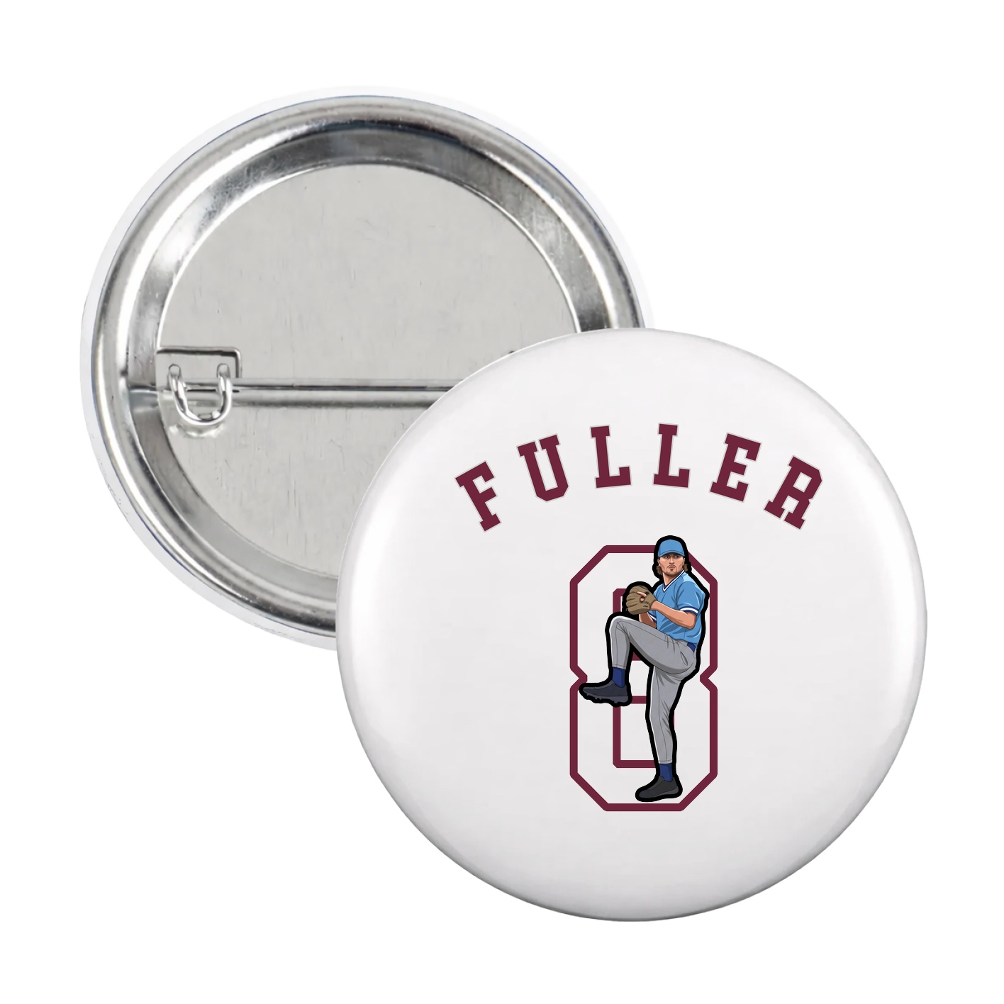 Game Day Button — Shirsey Arch in White