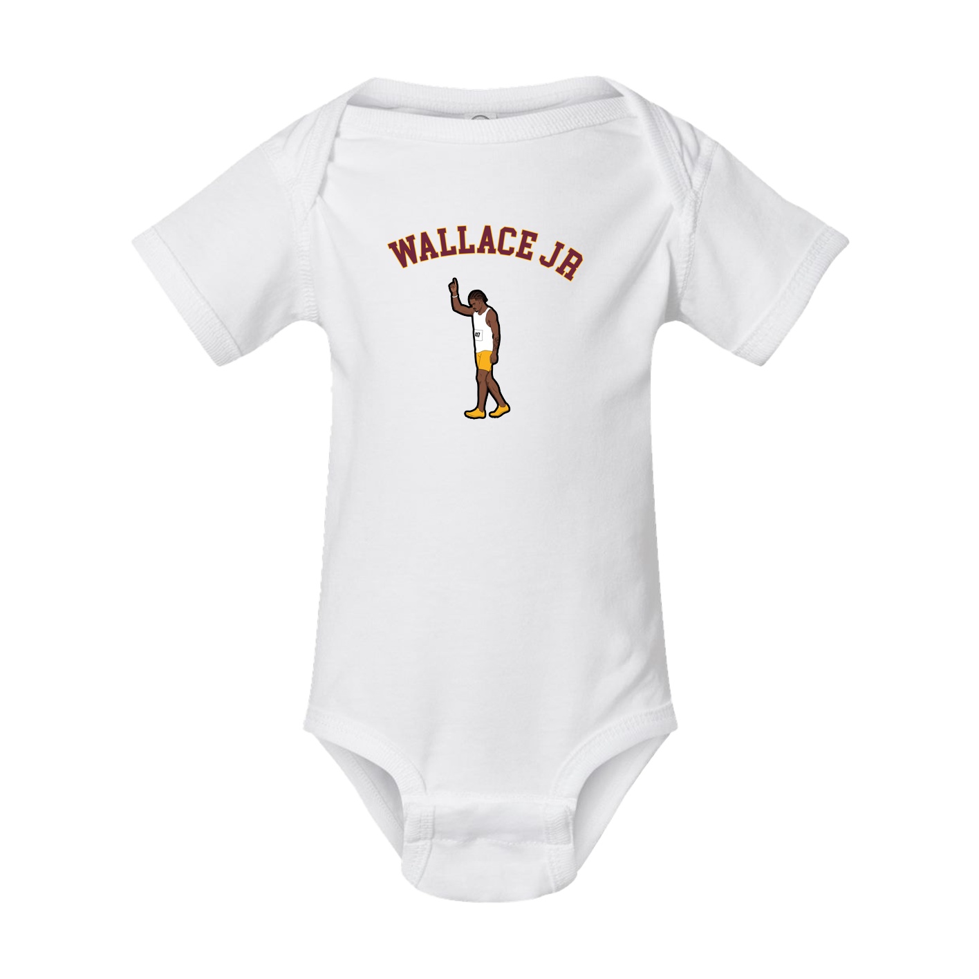 Baby Onesie — Shirsey Arch in White