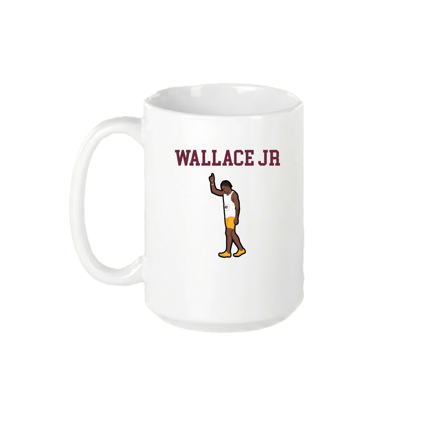 15oz Coffee Mug — Shirsey in White