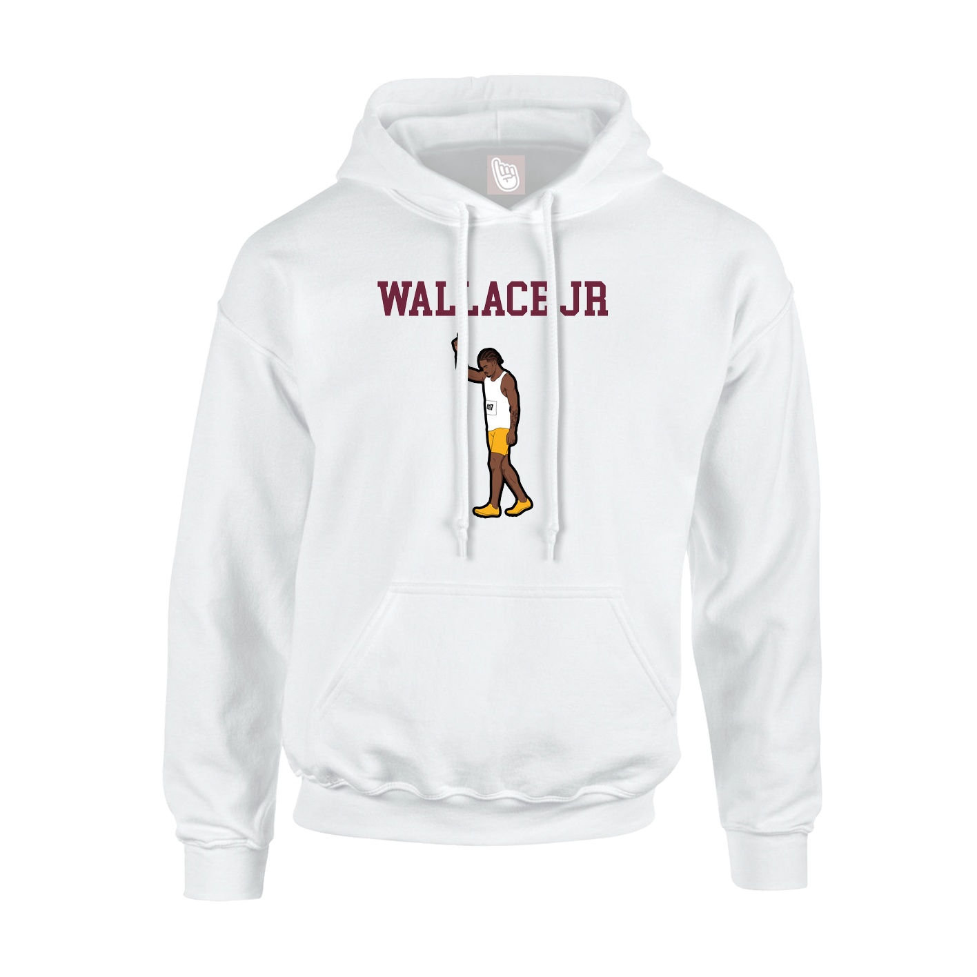 Youth Hoodie — Shirsey in White