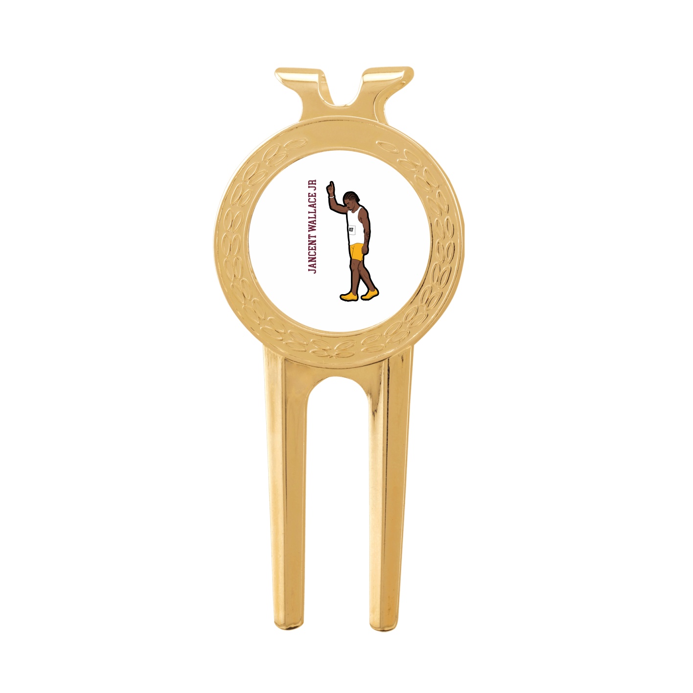 Divot Tool with Ball Marker — Name Vertical in Classic