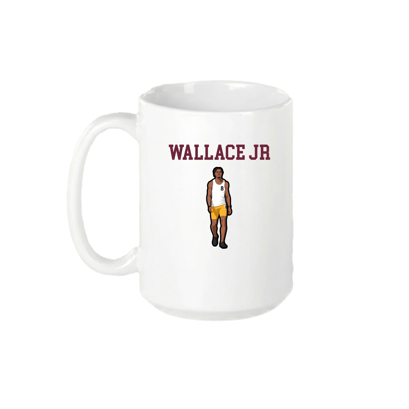 15oz Coffee Mug — Shirsey in White