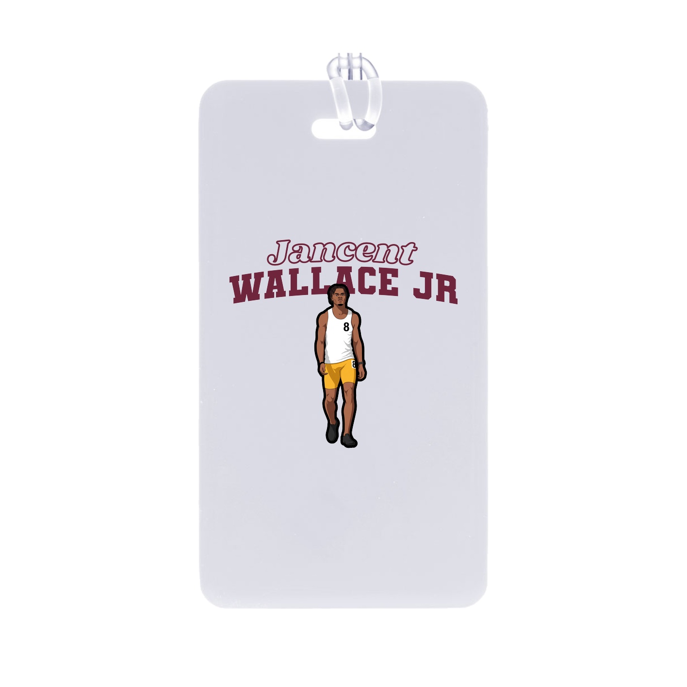 Bag Tag — Name Arch in Classic