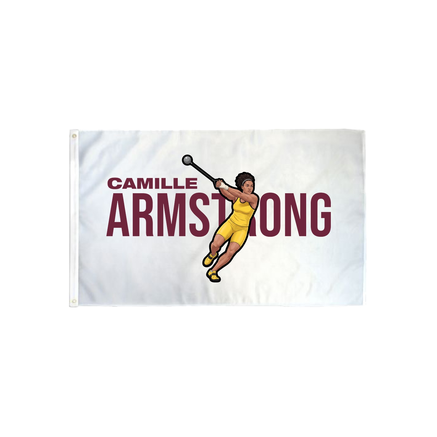 3x5 Flag — Player Name in Classic