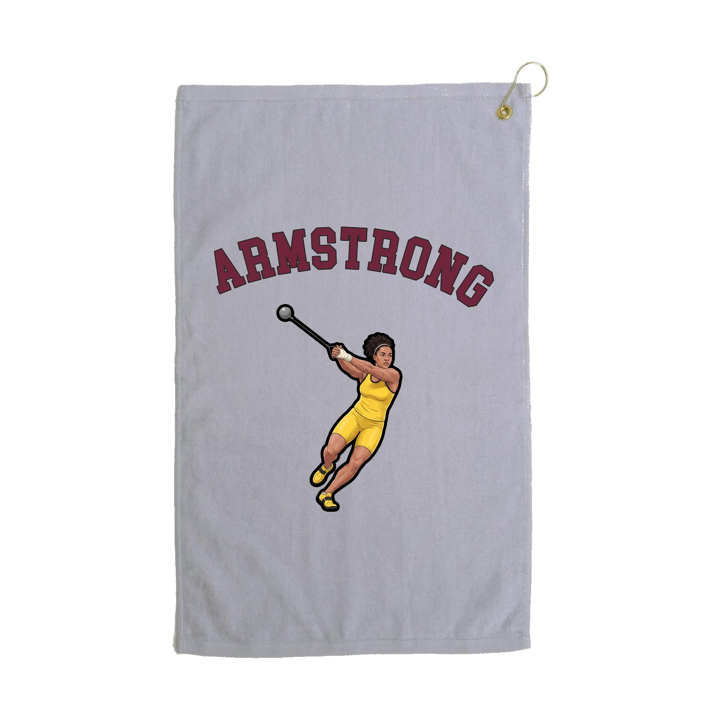 Golf Towel — Shirsey Arch in Grey