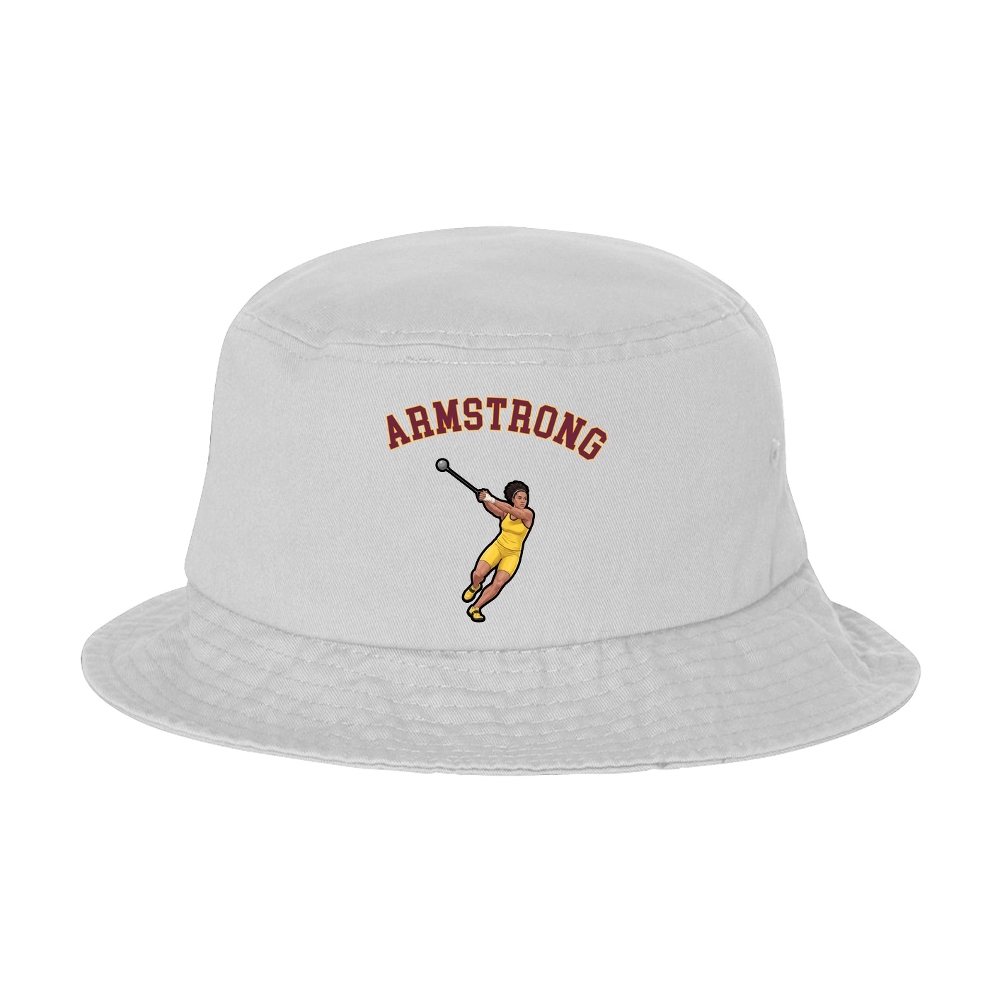 Bucket Cap — Shirsey Arch in White