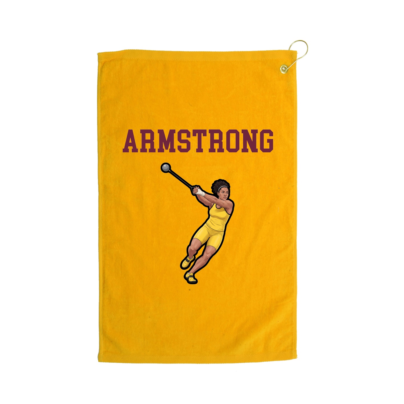 Golf Towel — Shirsey in Gold