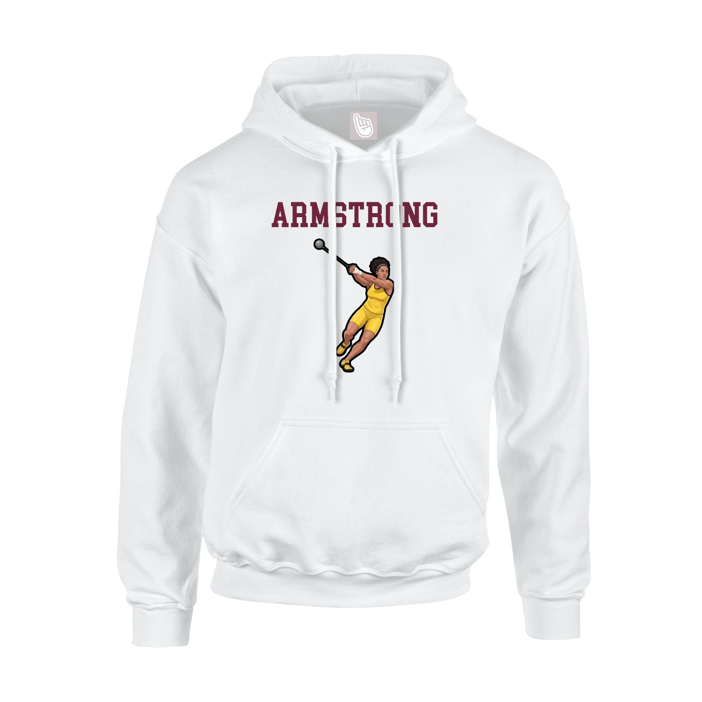 Youth Hoodie — Shirsey in White