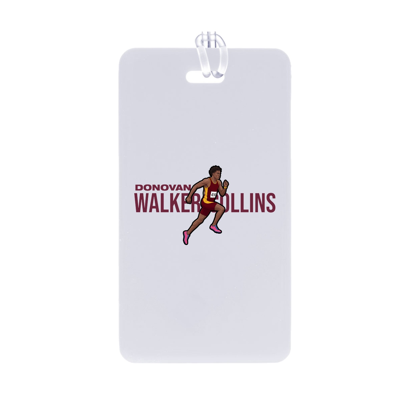 Bag Tag — Player Name in Classic