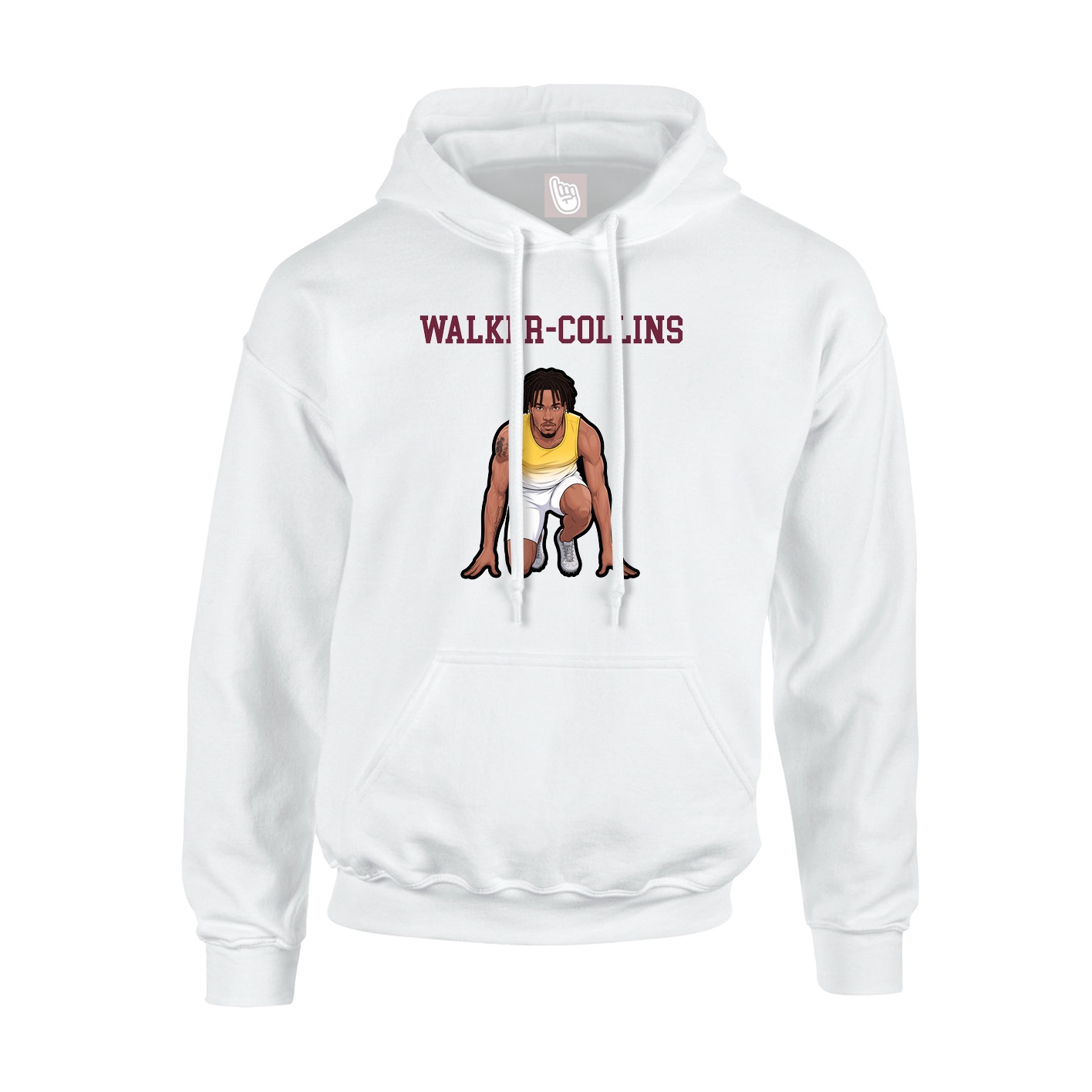 Youth Hoodie — Shirsey in White