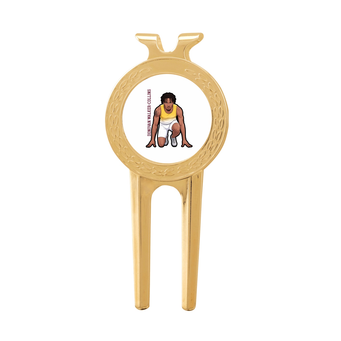 Divot Tool with Ball Marker — Name Vertical in Classic