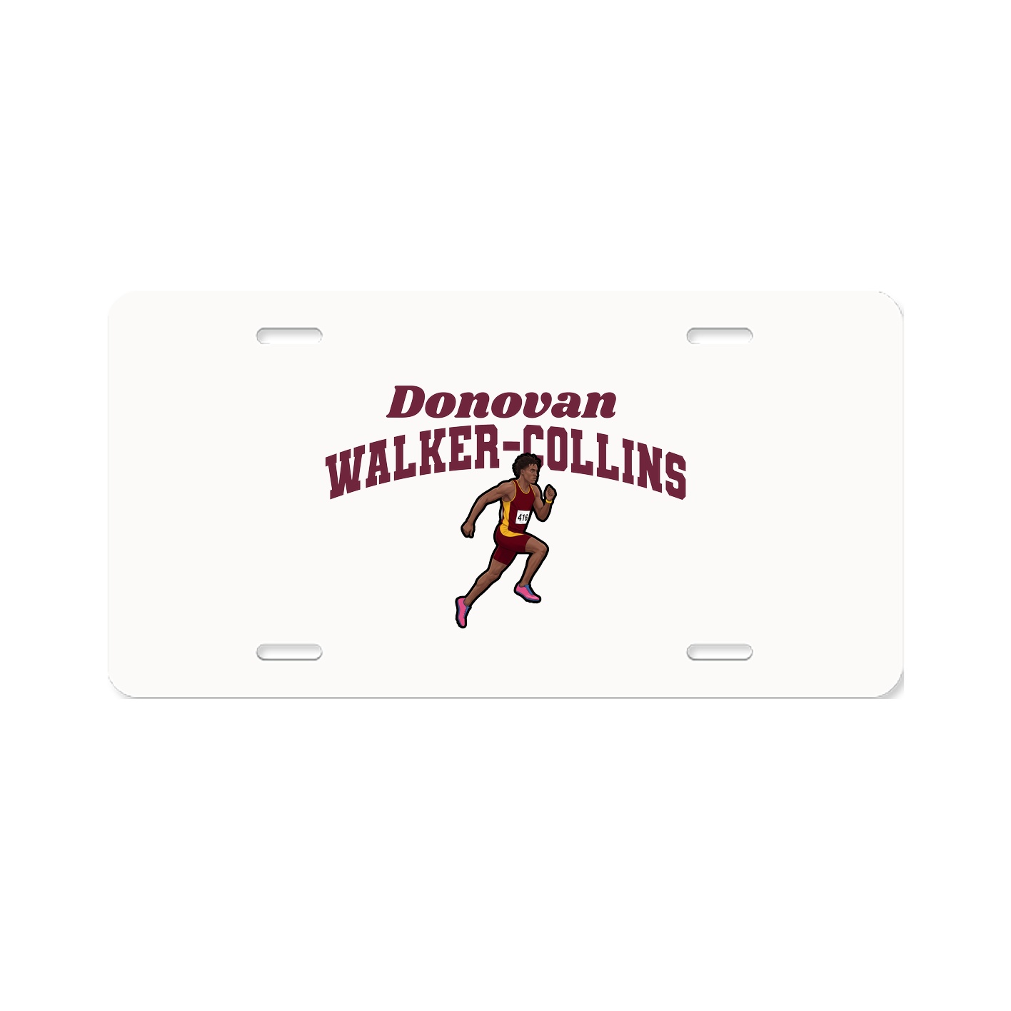 License Plate — Signature Arch in Classic