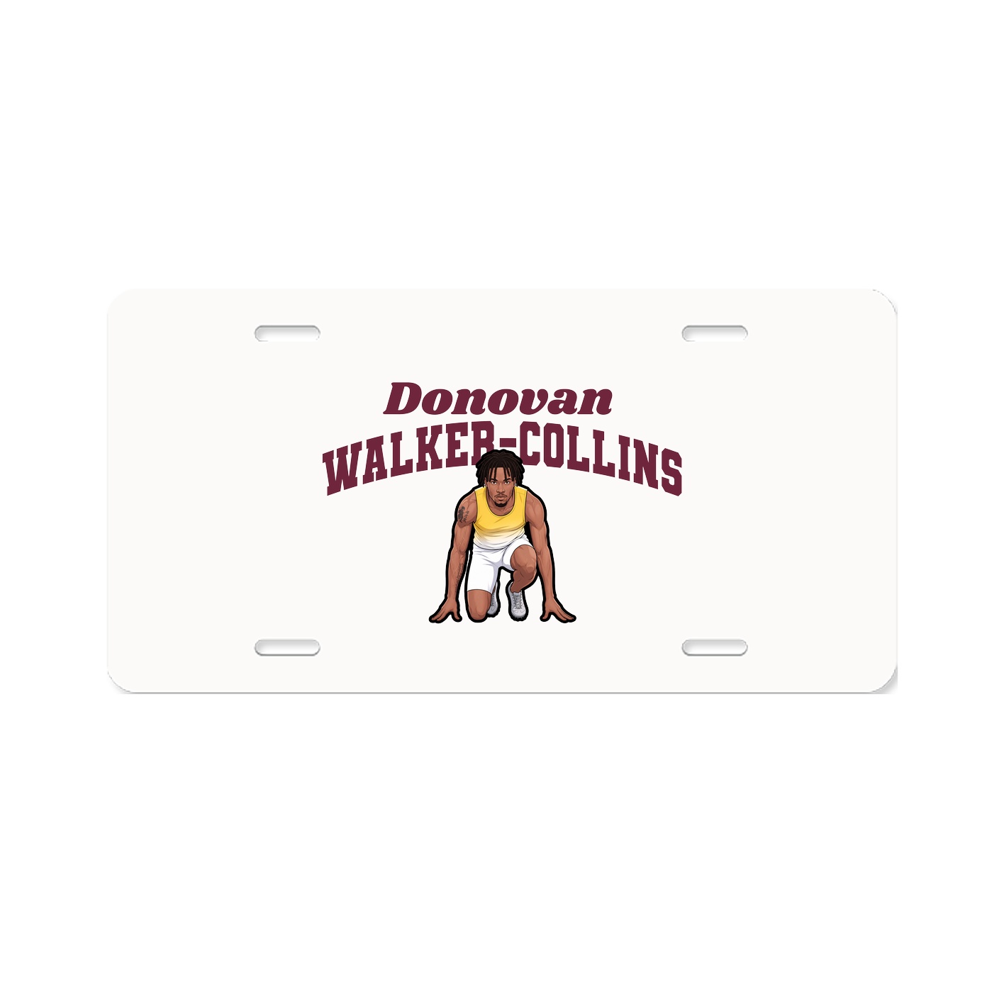 License Plate — Signature Arch in Classic
