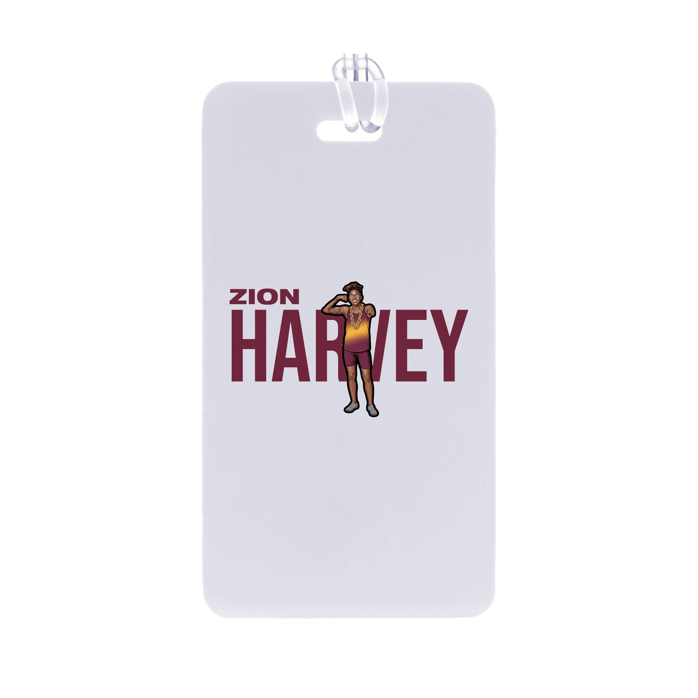 Bag Tag — Player Name in Classic