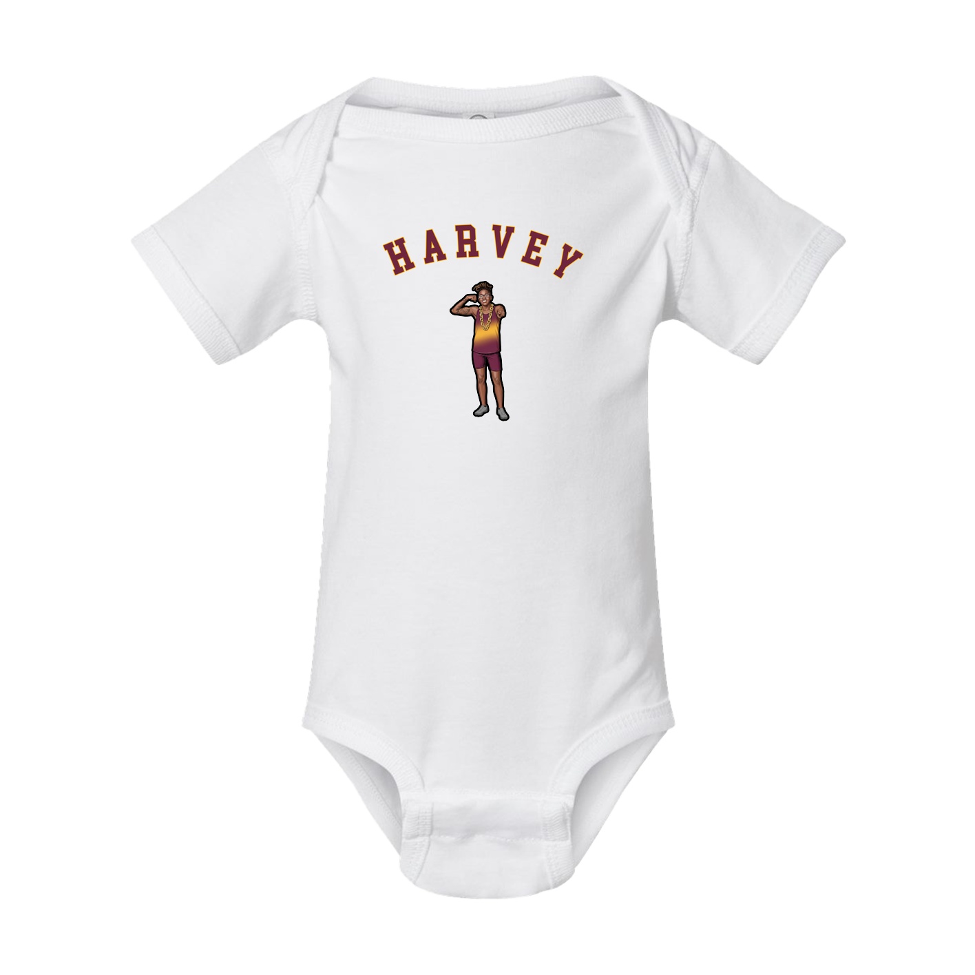 Baby Onesie — Shirsey Arch in White