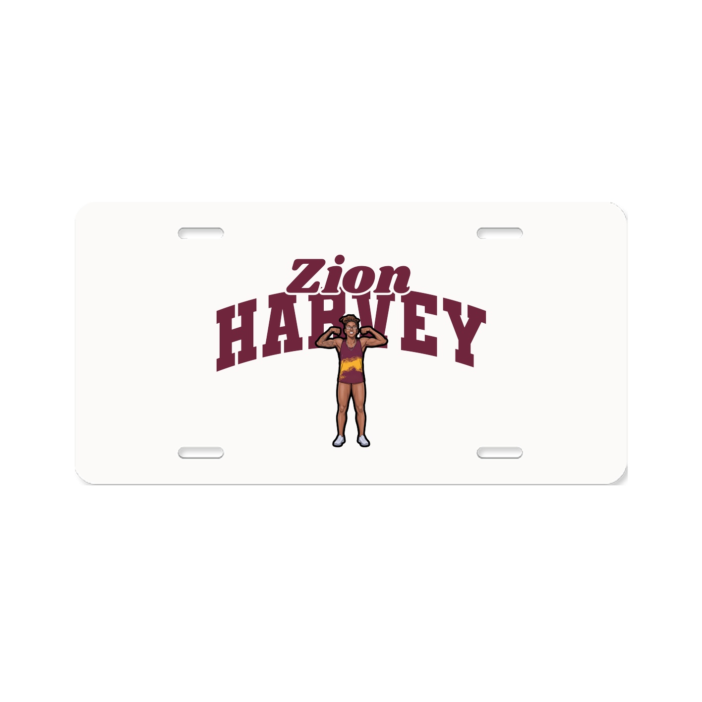License Plate — Signature Arch in Classic