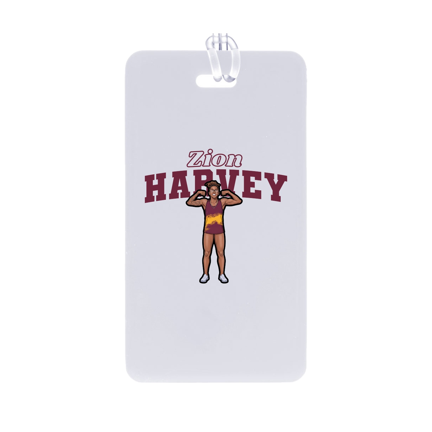 Bag Tag — Name Arch in Classic