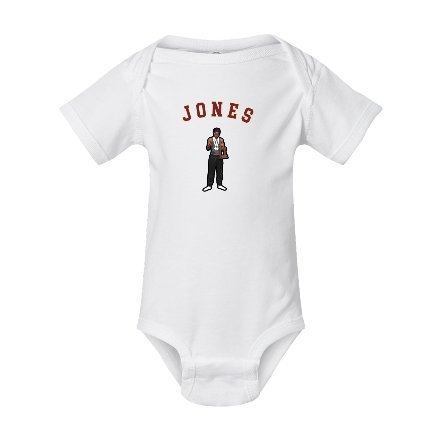Baby Onesie — Shirsey Arch in White