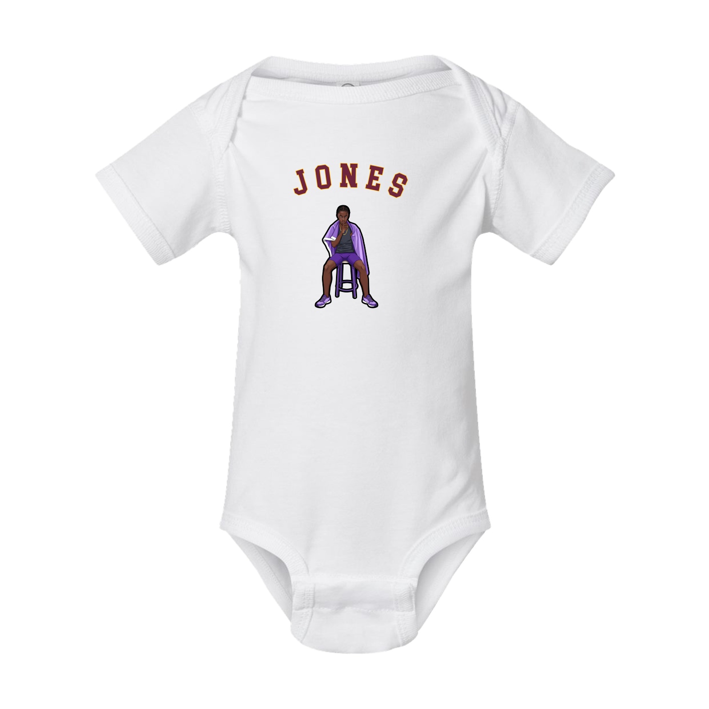 Baby Onesie — Shirsey Arch in White