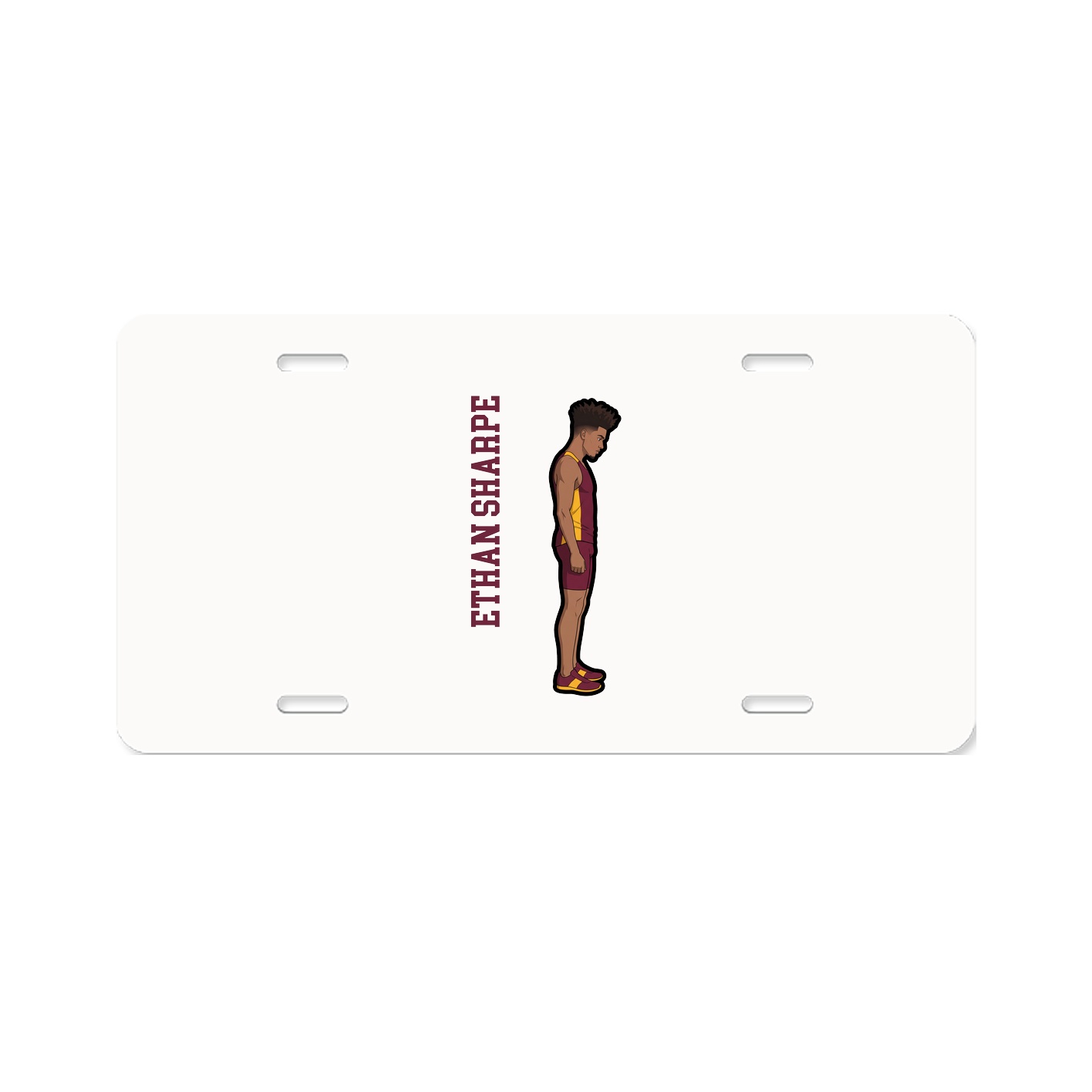 Aluminum License Plate