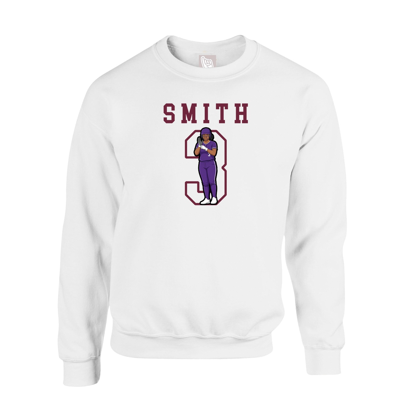 Fleece Crew — Shirsey in White
