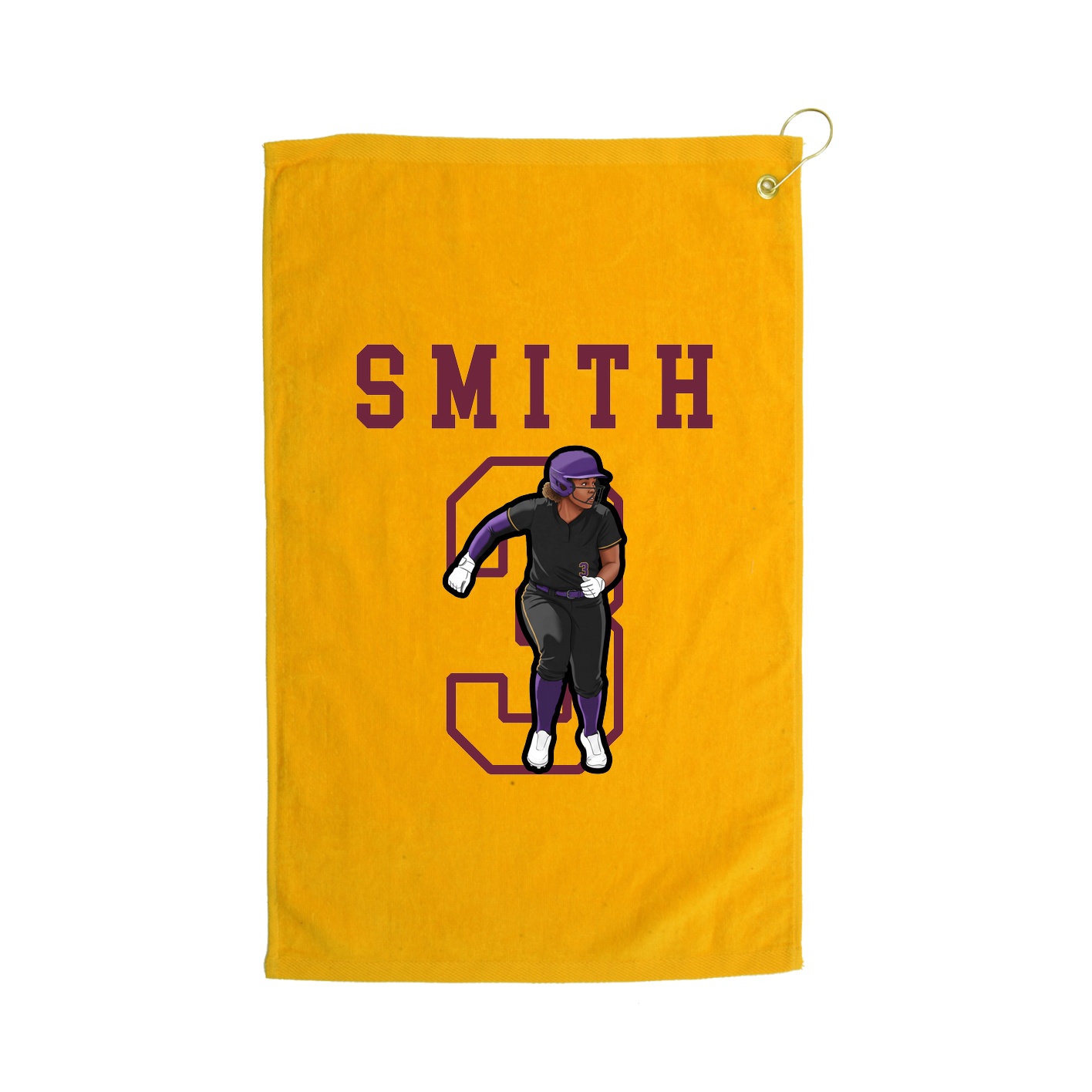 Golf Towel — Shirsey in Gold
