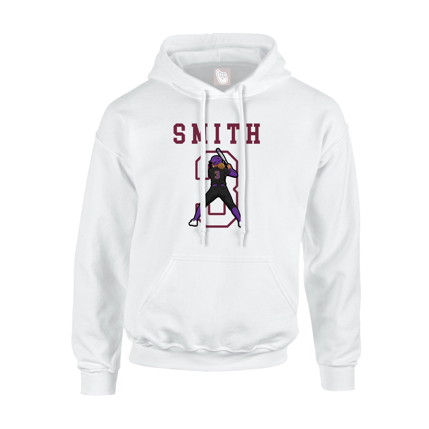 Youth Hoodie — Shirsey in White