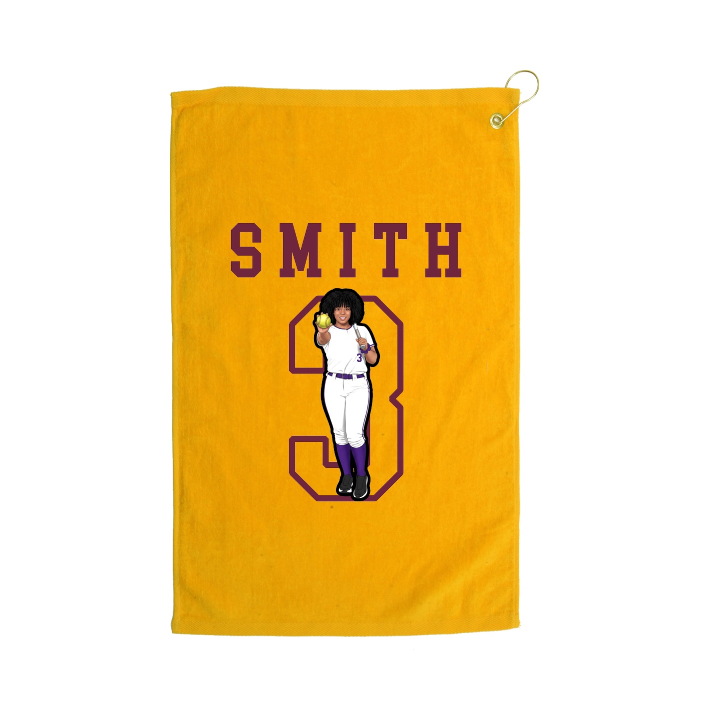 Golf Towel — Shirsey in Gold