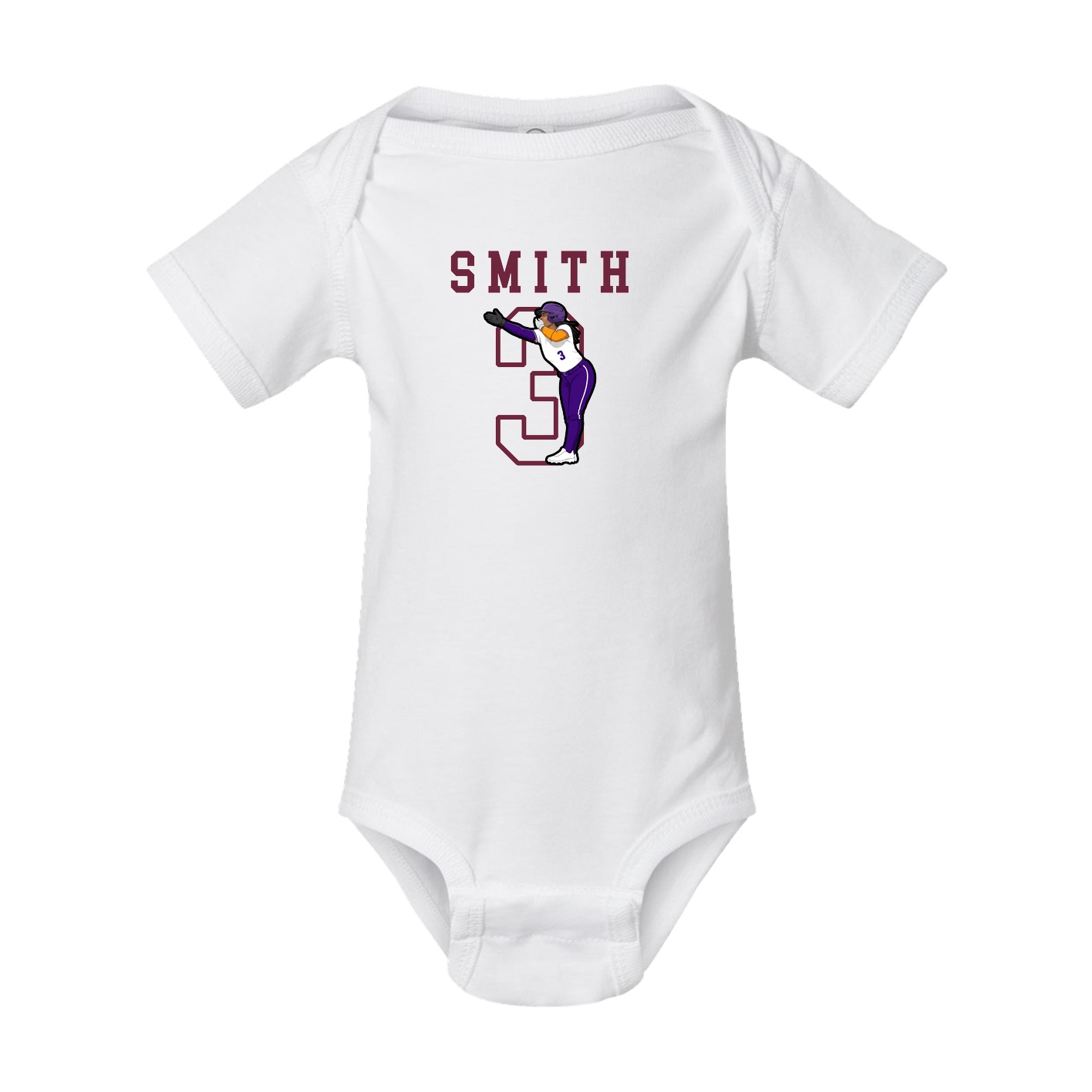 Baby Onesie — Shirsey in White