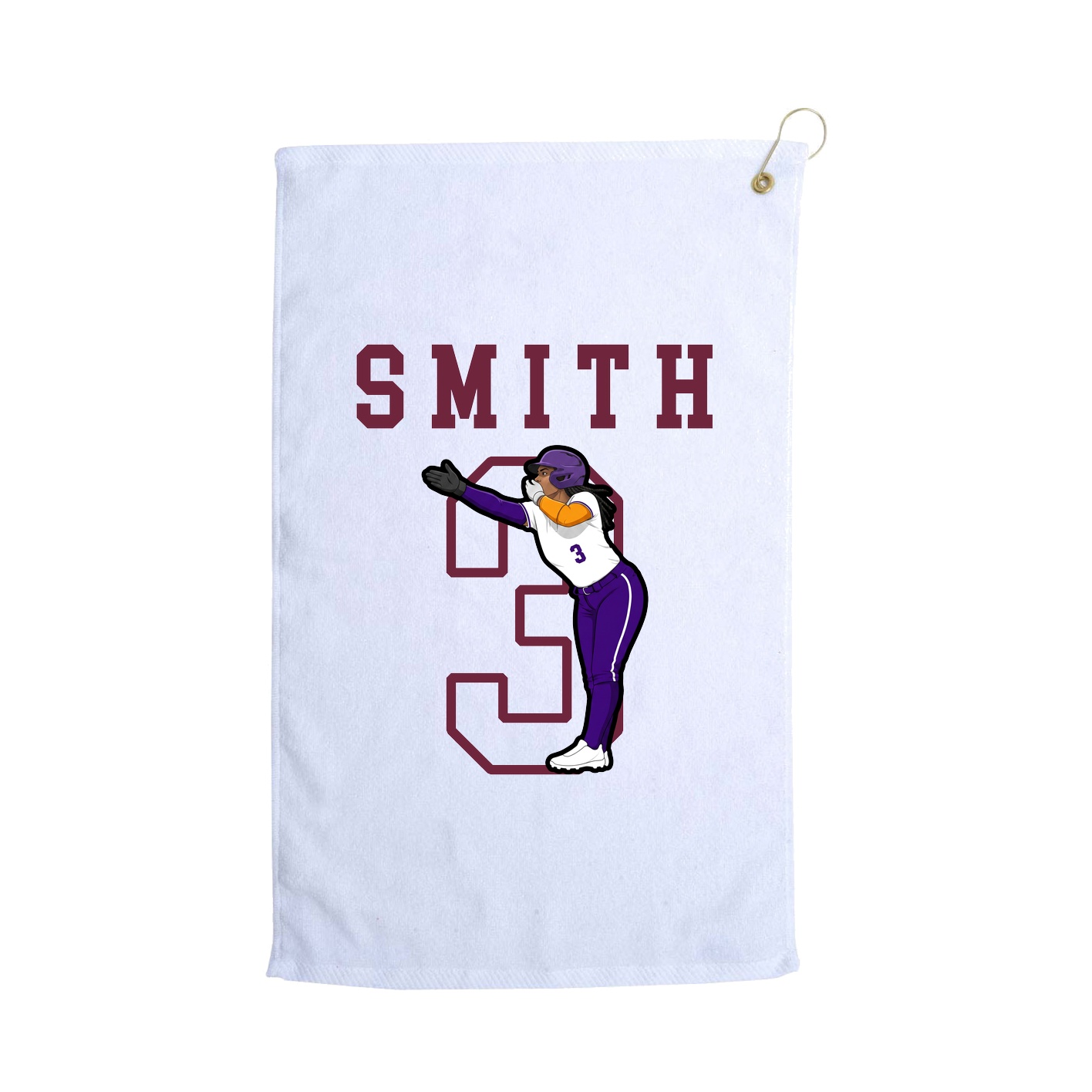 Golf Towel — Shirsey in White
