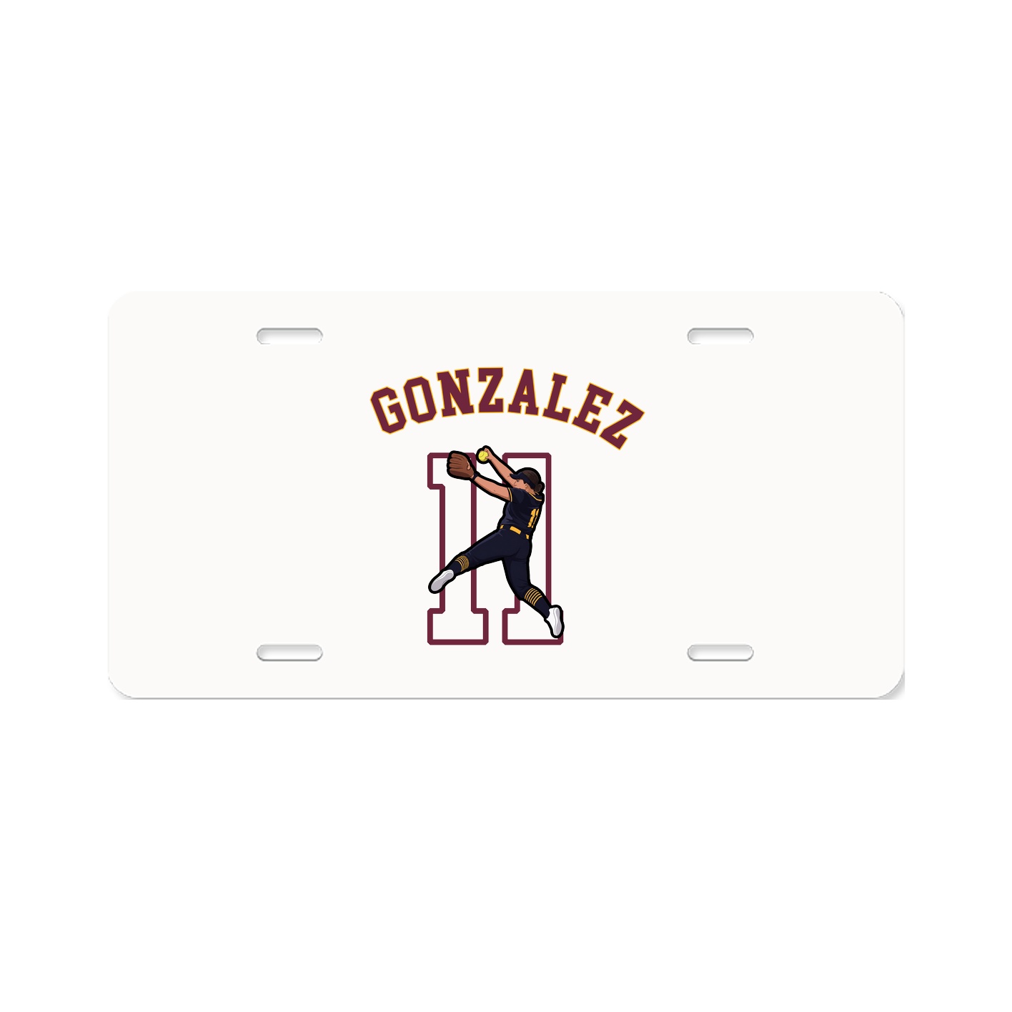 License Plate — Shirsey Arch in Classic