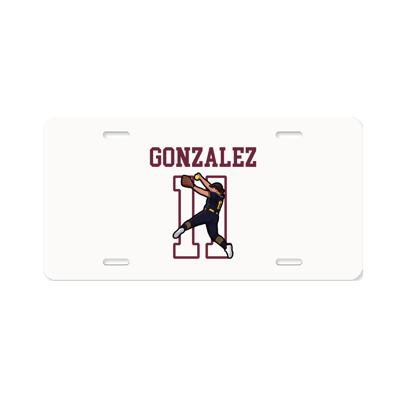 License Plate — Shirsey in Classic