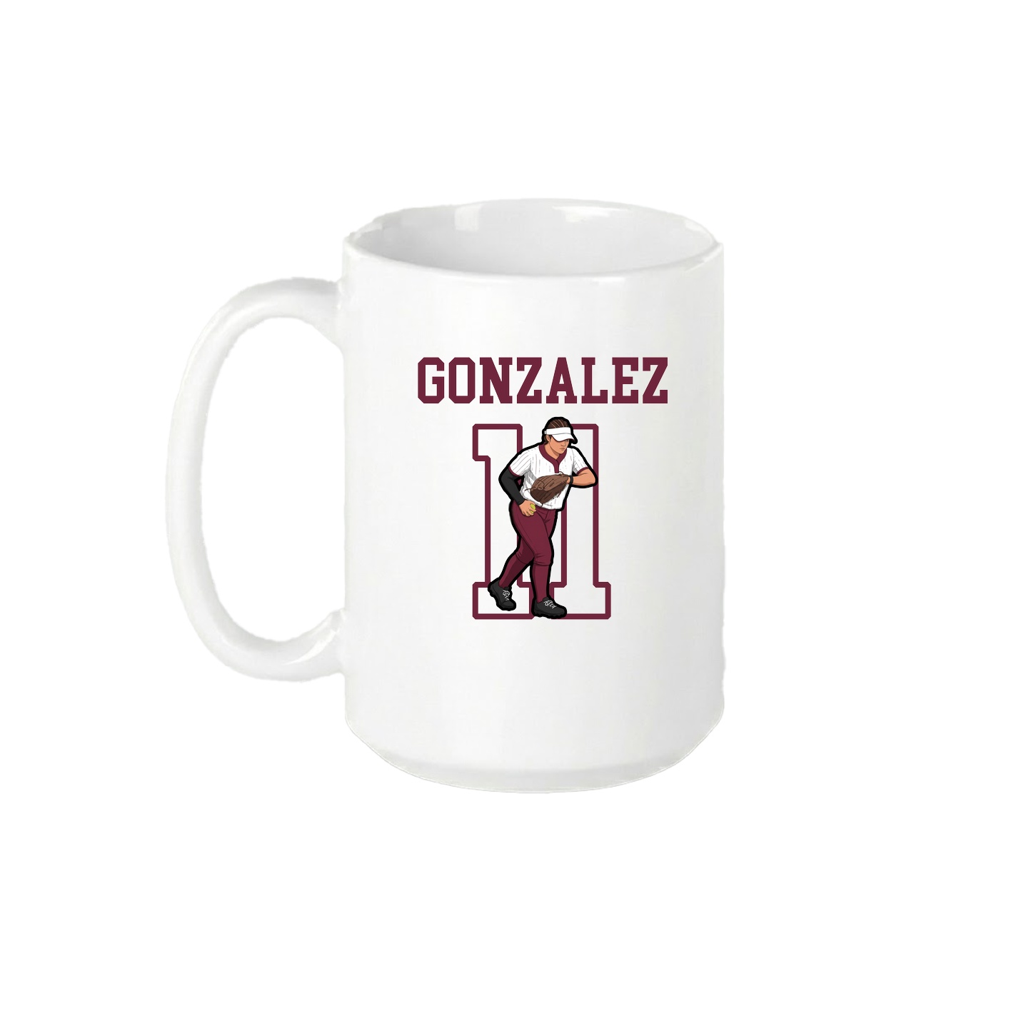 15oz Coffee Mug — Shirsey in White