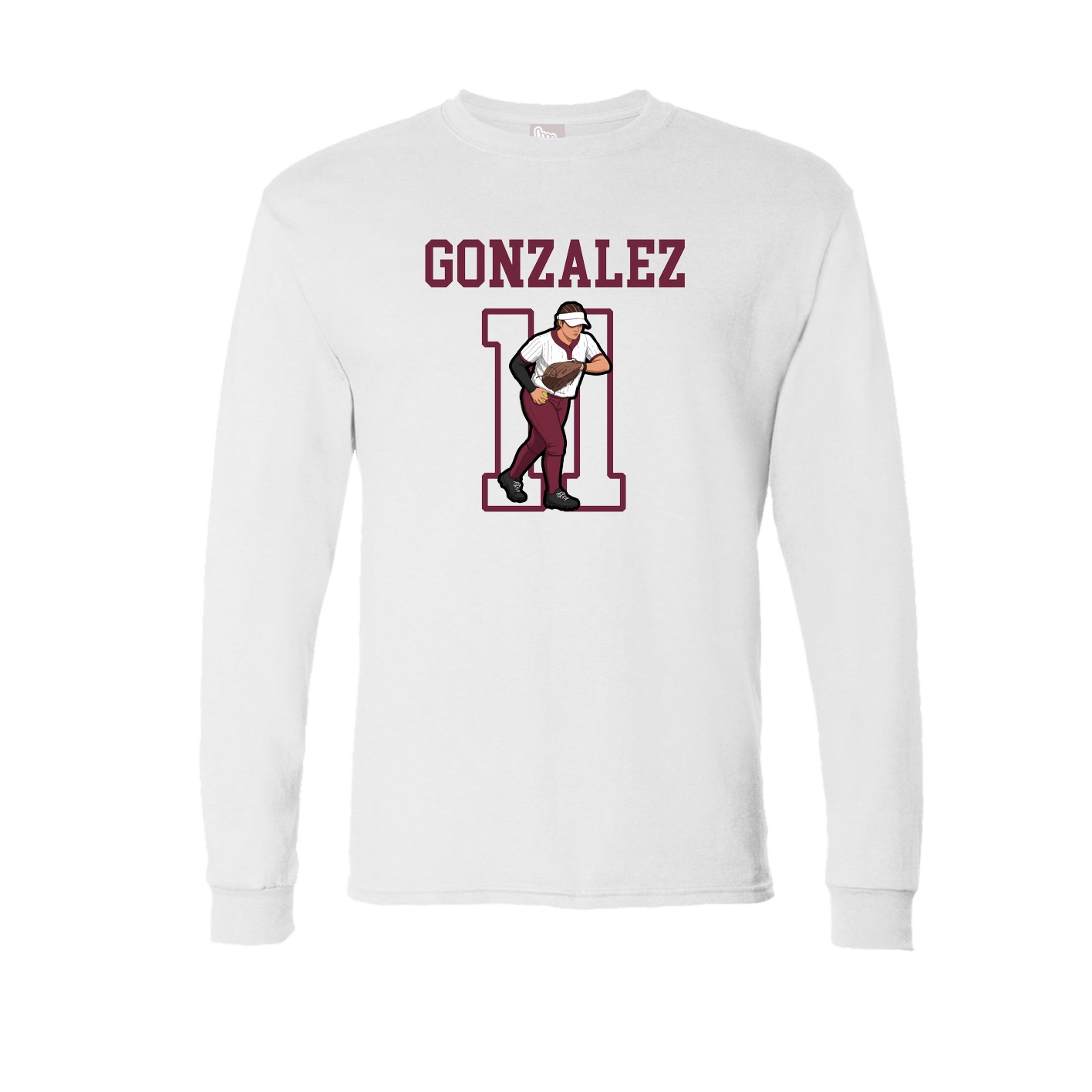 Long Sleeve Tee — Shirsey in White