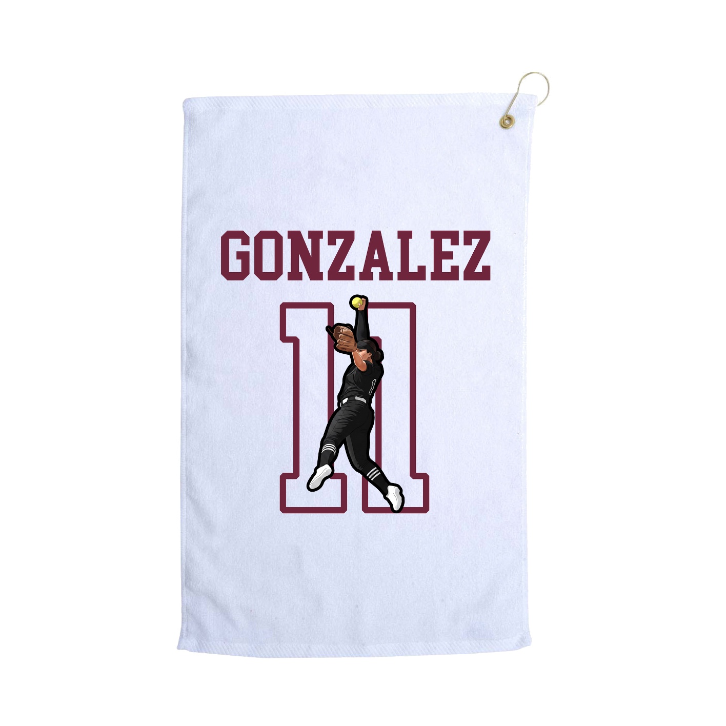 Golf Towel — Shirsey in White