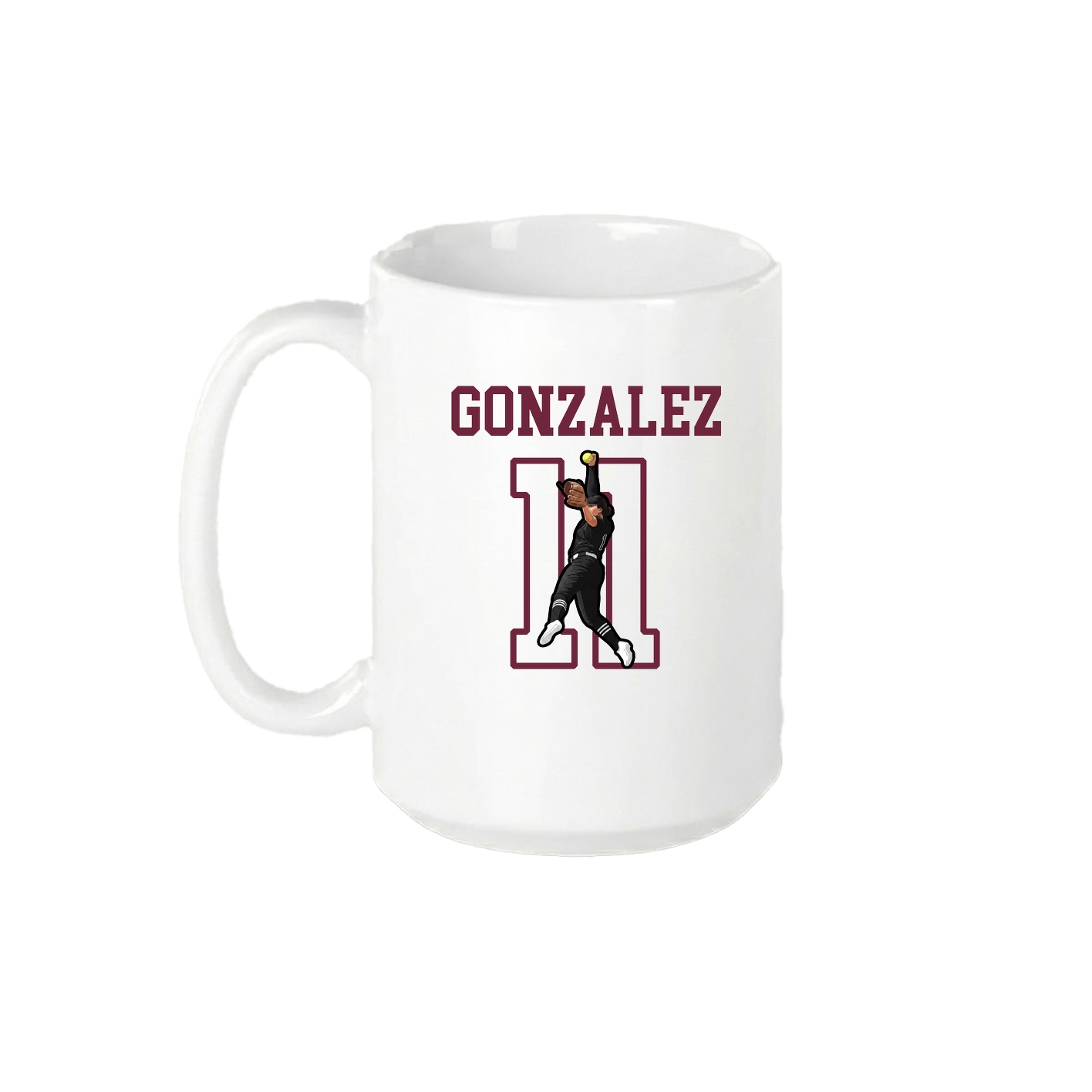 15oz Coffee Mug — Shirsey in White