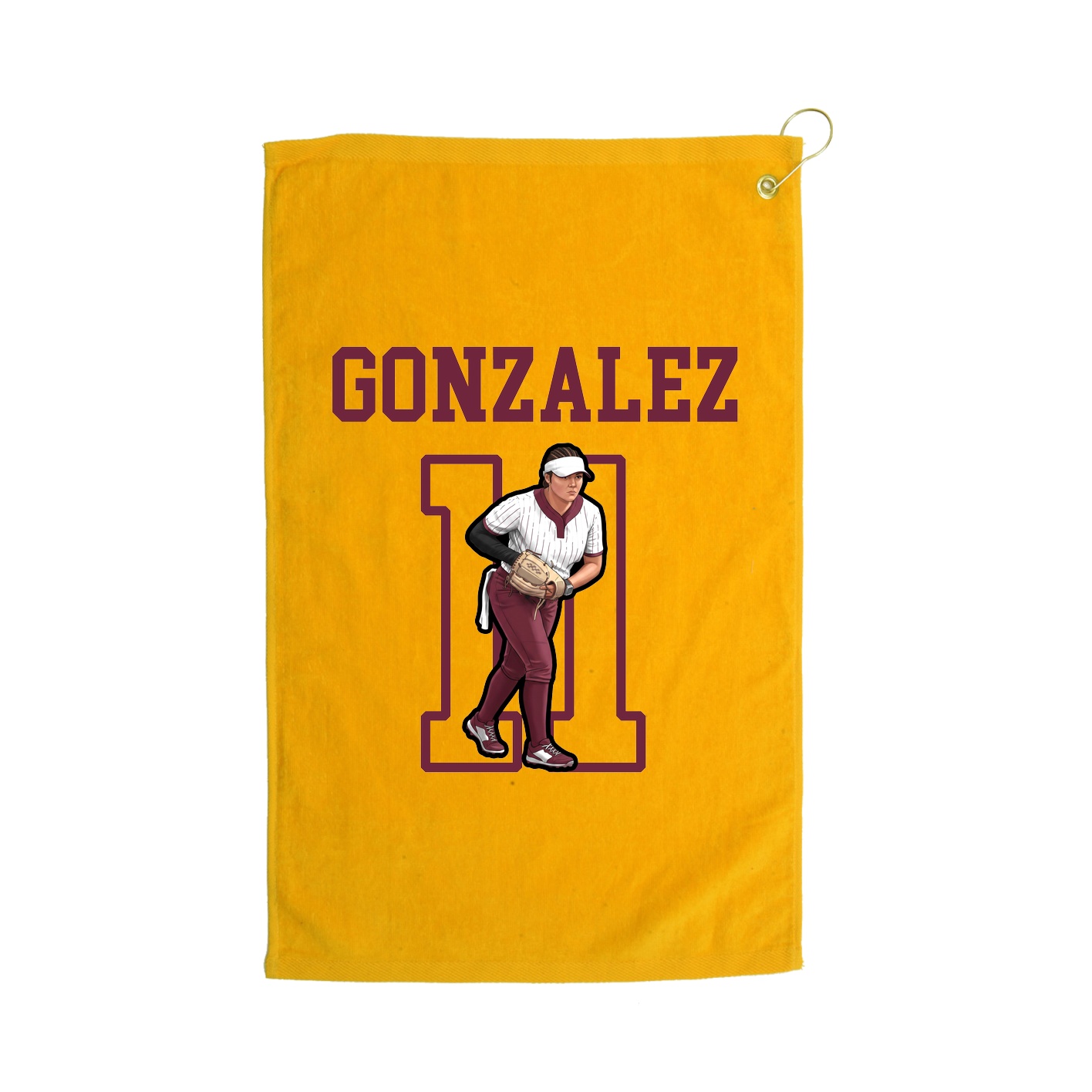 Golf Towel — Shirsey in Gold