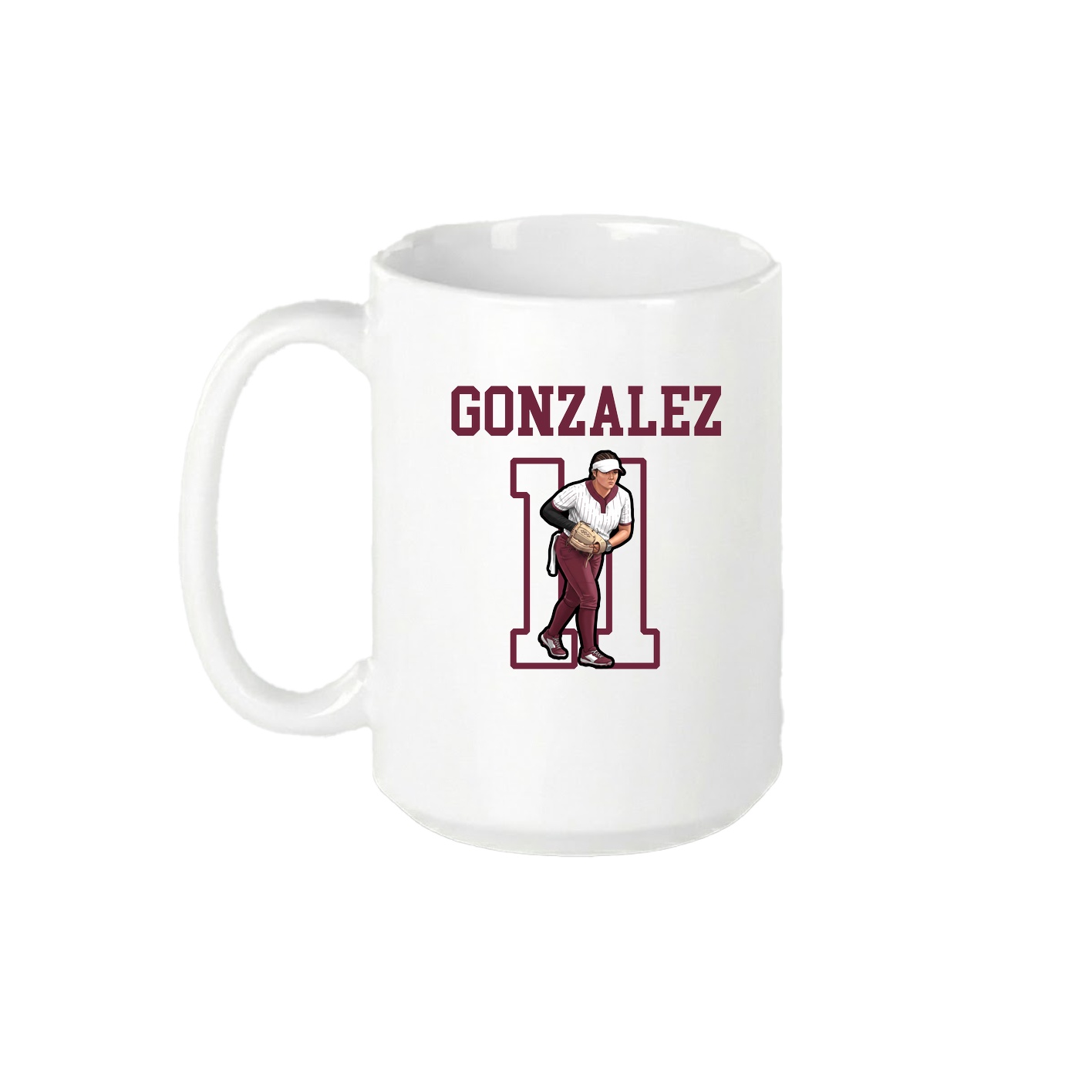 15oz Coffee Mug — Shirsey in White
