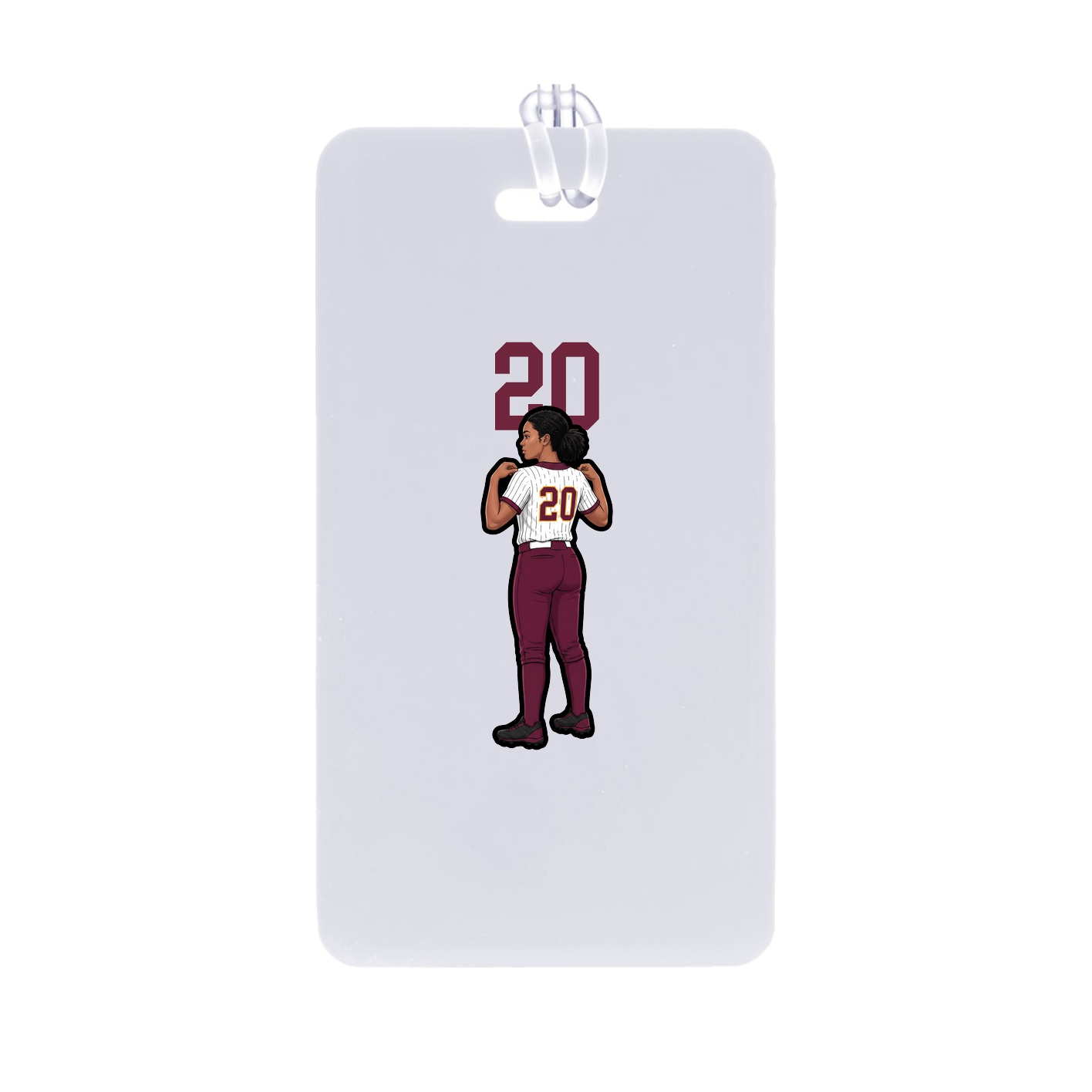 Bag Tag — Number Top in Classic