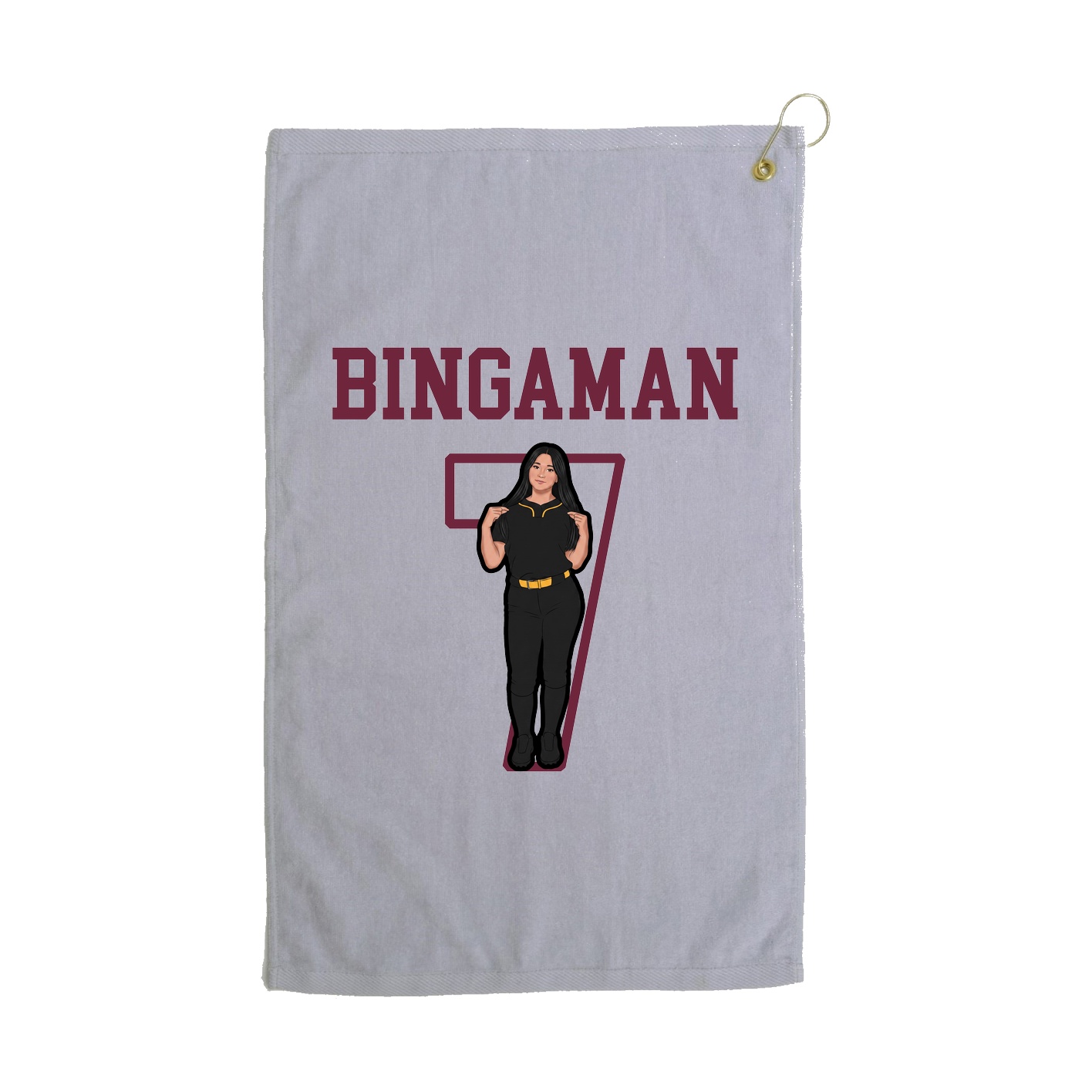 Golf Towel — Shirsey in Grey