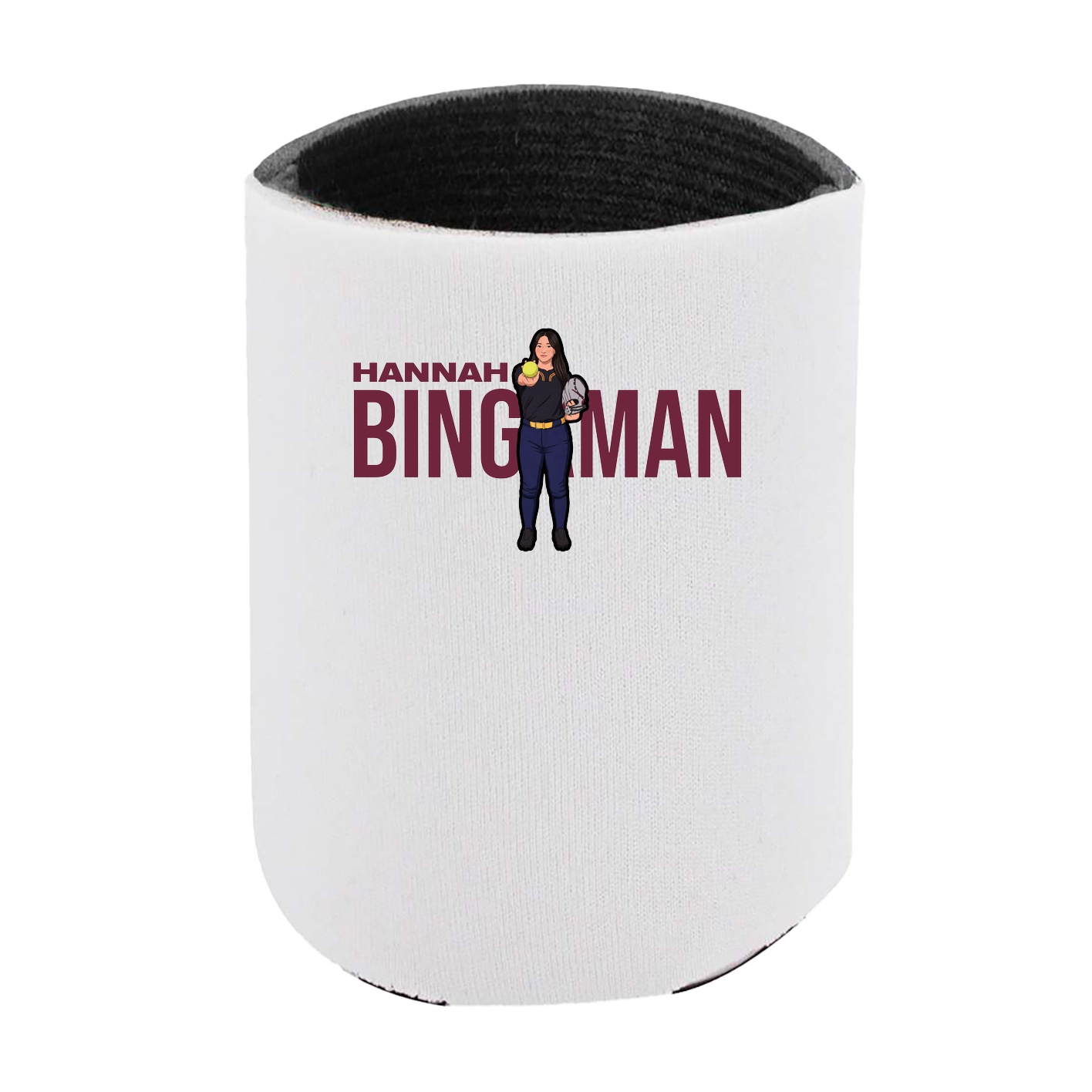 Can Holder — Player Name in White