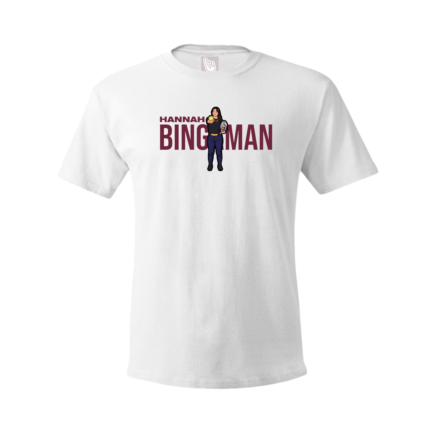 Tee — Player Name in White