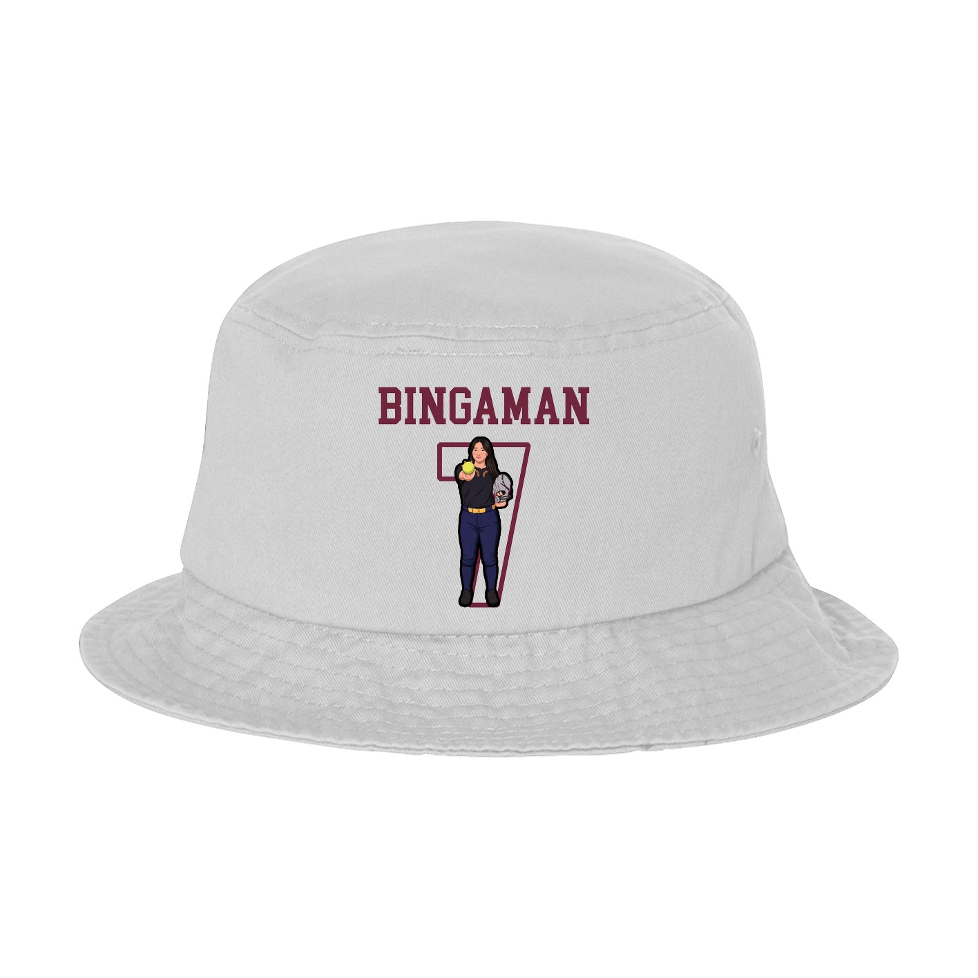 Bucket Cap — Shirsey in White