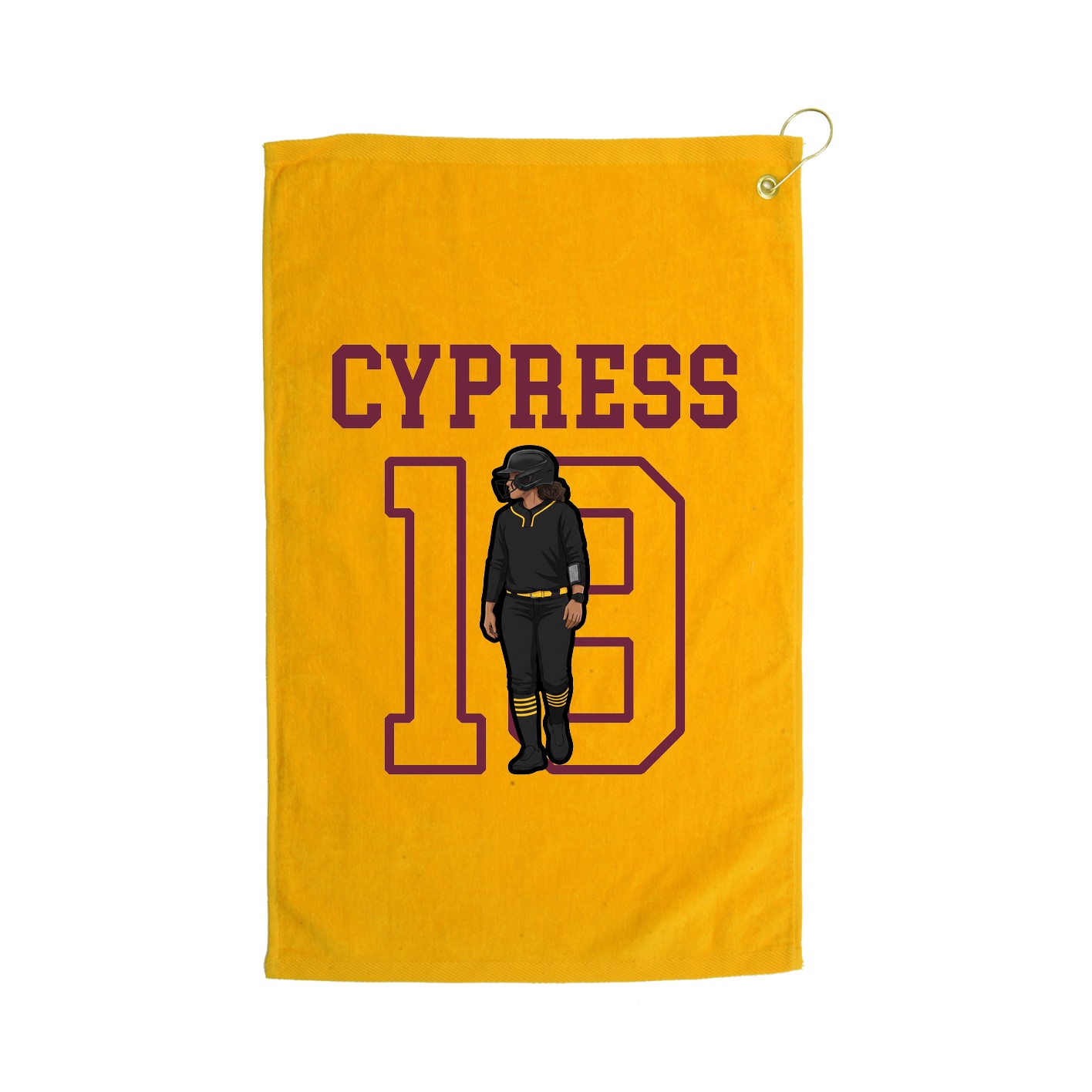 Golf Towel — Shirsey in Gold
