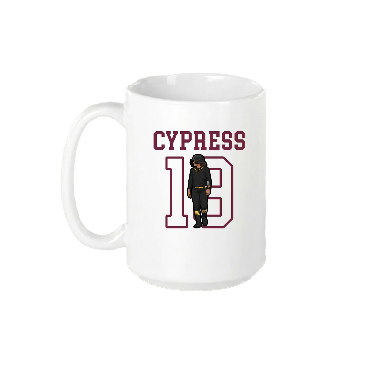 15oz Coffee Mug — Shirsey in White