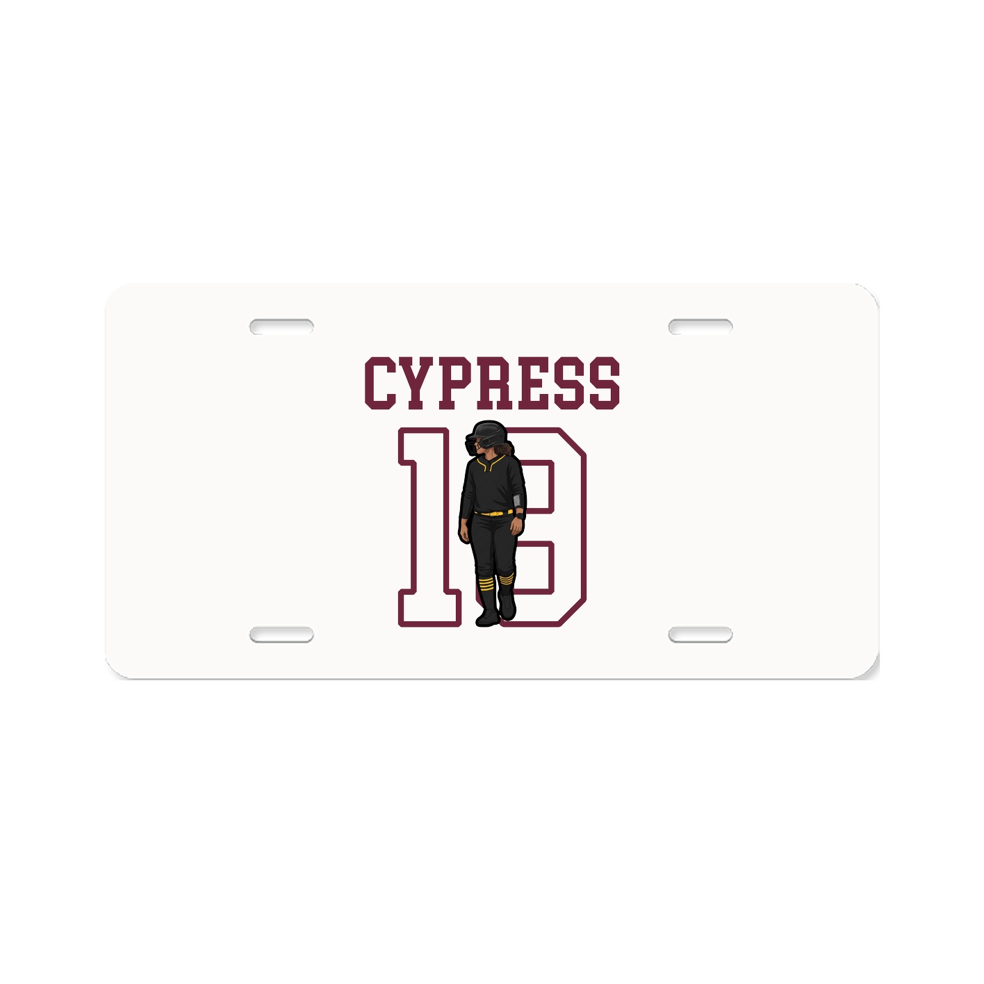 License Plate — Shirsey in Classic