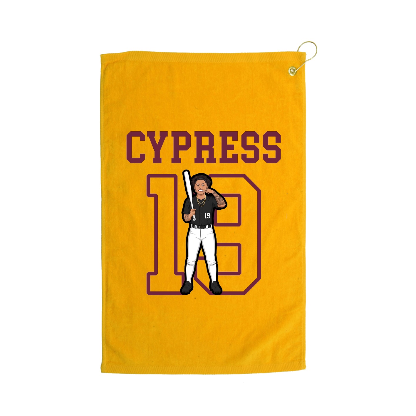 Golf Towel — Shirsey in Gold